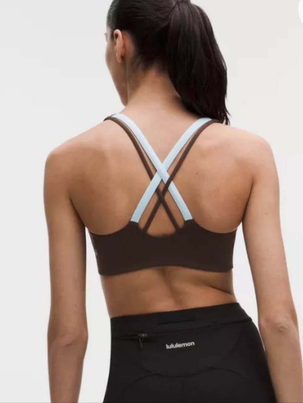 NWT lululemon Energy Bra Medium Support, B–D Cups, Evolve, Size M
